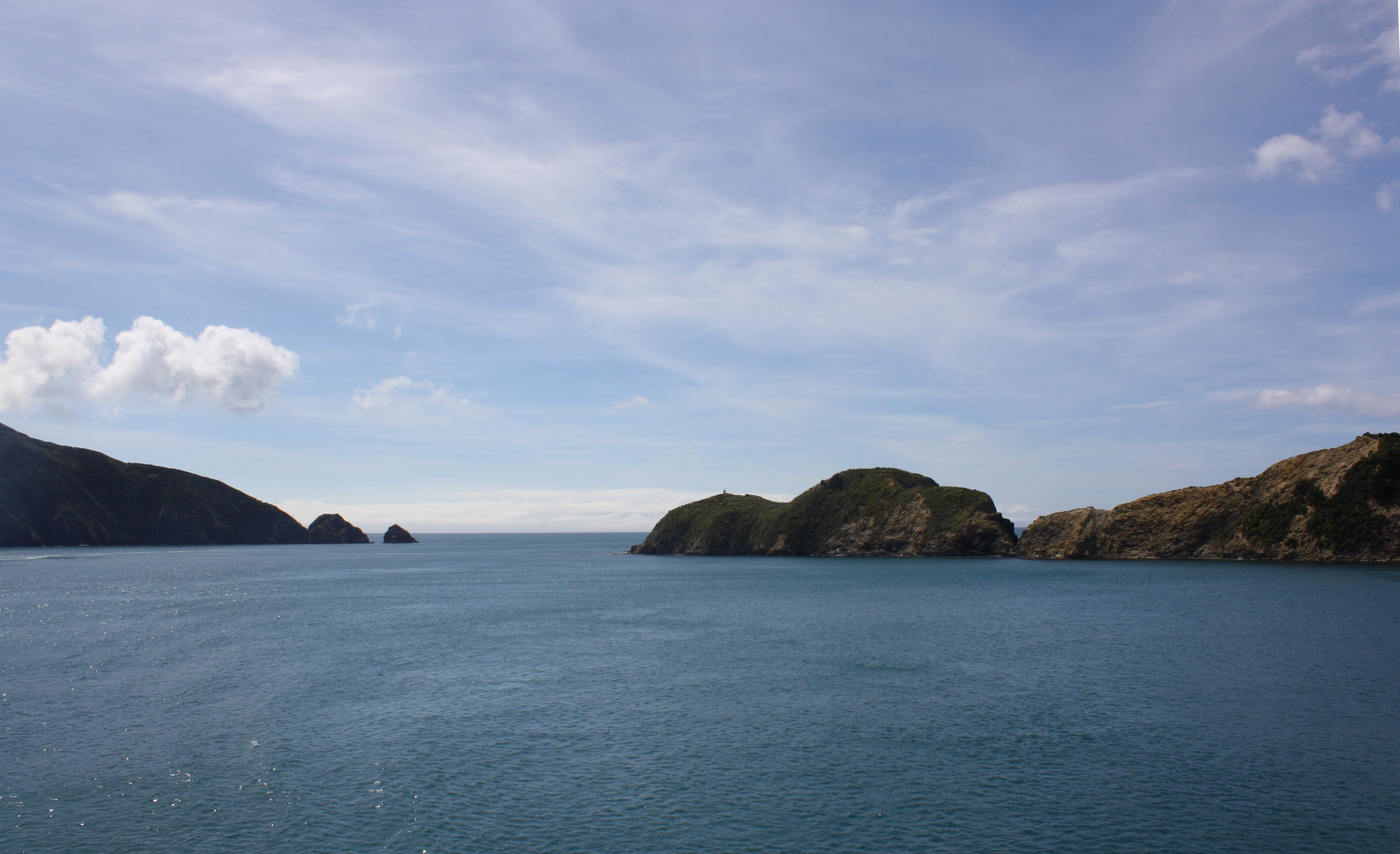 Arriving at the south island